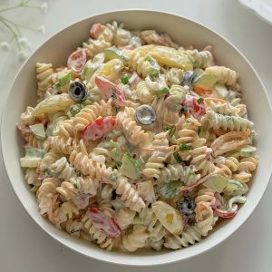 salad noodle & bread