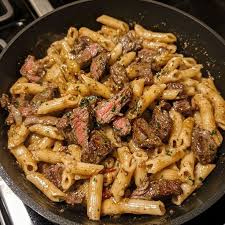 steak pasta